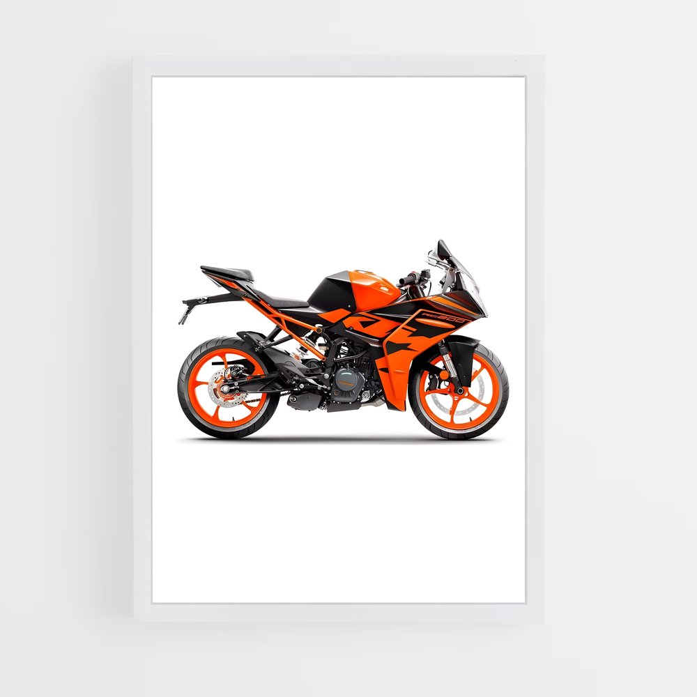 Poster magnifique Rc – affiche KTM Moto (vue 3)